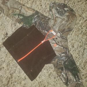 Game Winner kids Camo fleece jacket